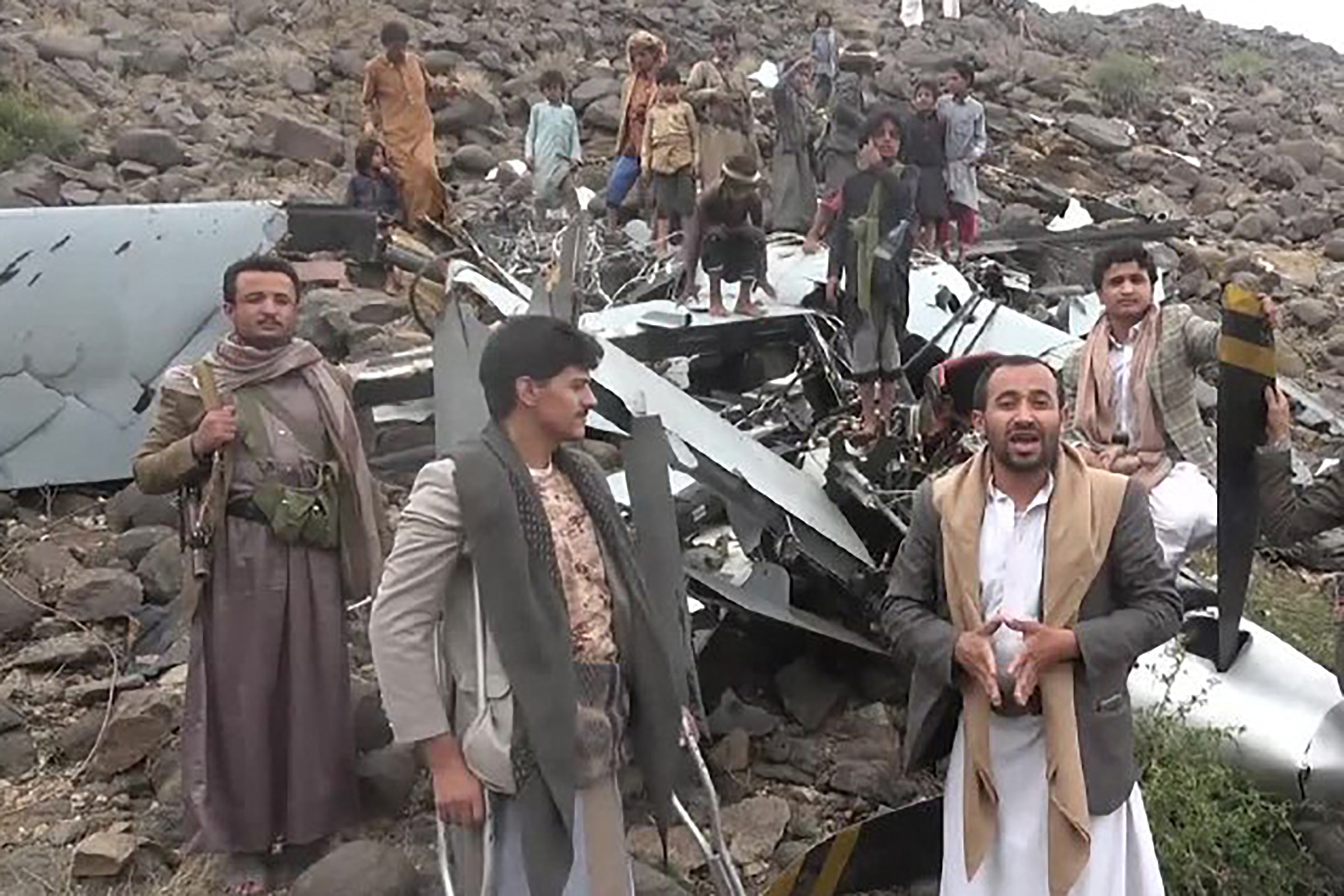 Houthis down seventh U.S. MQ-9 drone in April